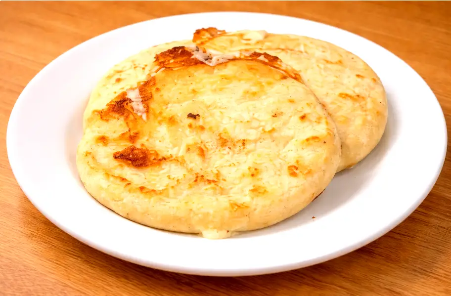 Pupusas salvadoreñas recién hechas
